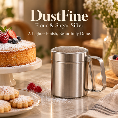 DustFine Flour & Sugar Sifter