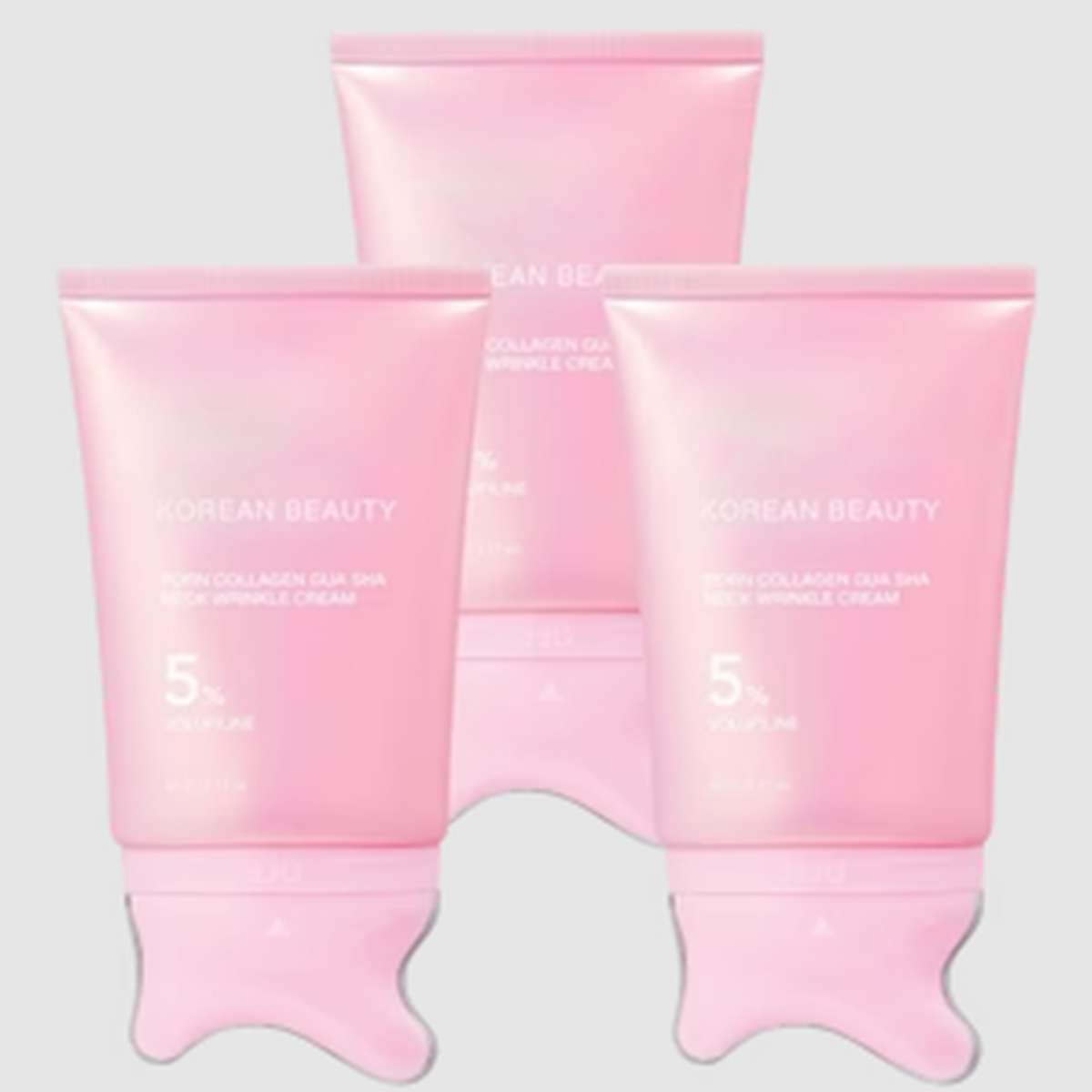 🔥 5-Min Neck Lift Cream – PDRN Collagen Gua Sha, Firms Turkey Neck & Jawline