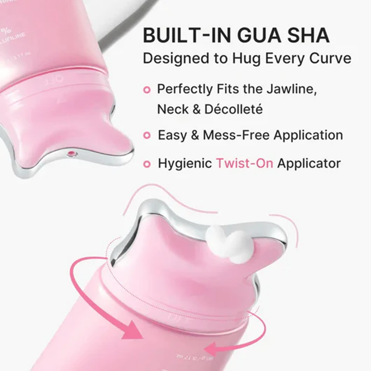 🔥 5-Min Neck Lift Cream – PDRN Collagen Gua Sha, Firms Turkey Neck & Jawline