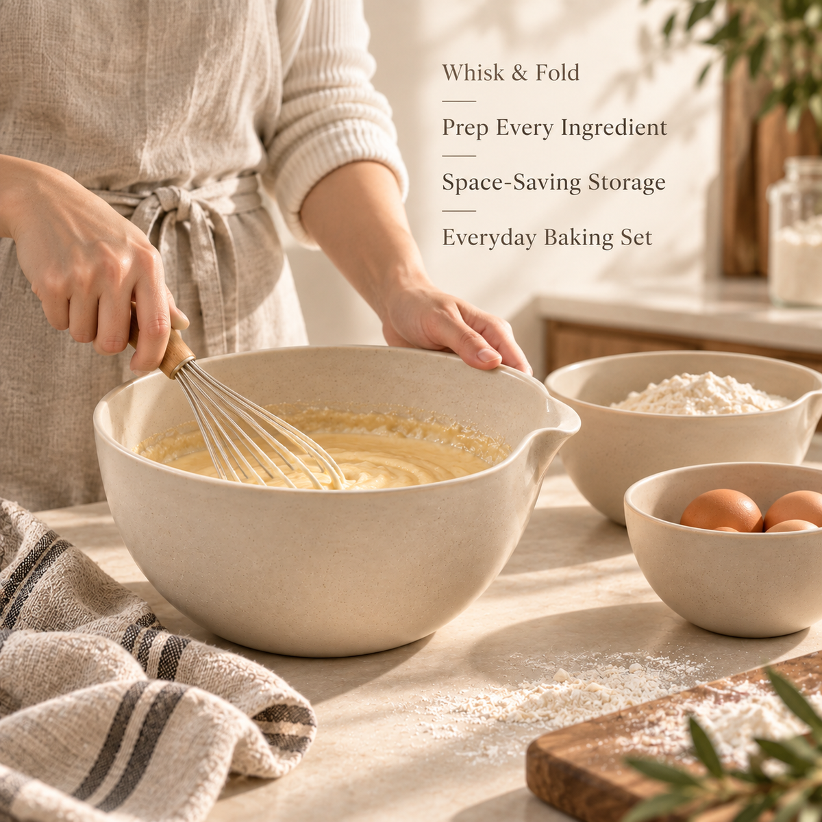 MeasureNest Mixing Bowl Set