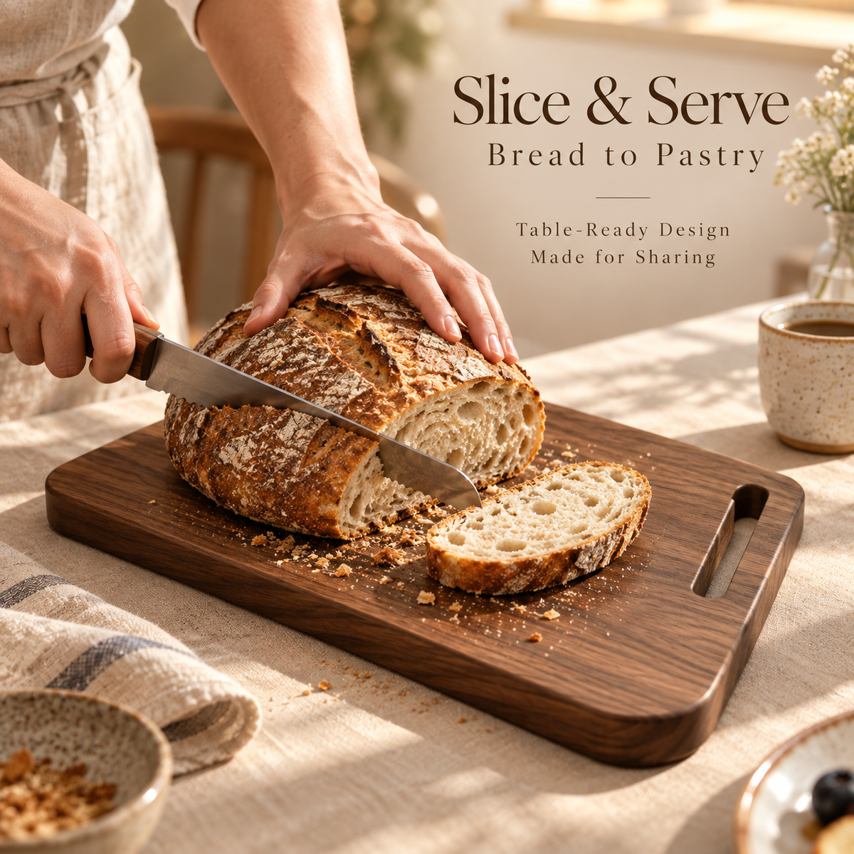 SliceBoard Pastry Serving Board