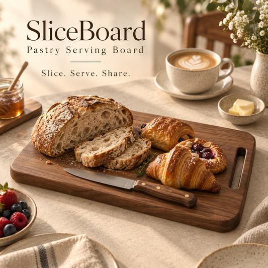 SliceBoard Pastry Serving Board