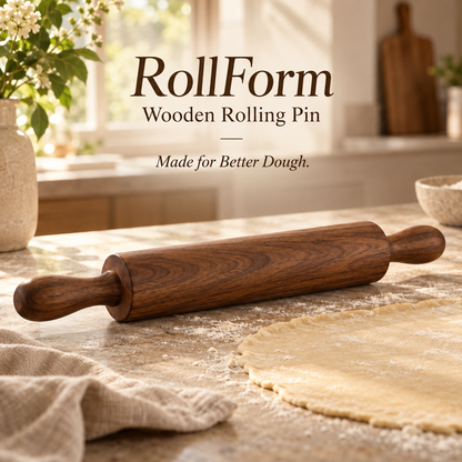 RollForm Wooden Rolling Pin
