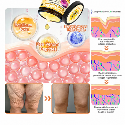 💗Official Brand Shop丨Rolimey® Bee venom Pro Comprehensive Cream—Tightening for Skin Types